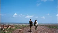Le plateau de la Golan à la frontière israélo-syrienne.