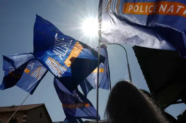 Affaire Nahel : manifestation policière en soutien au policier auteur du tir