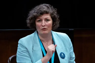 Jeanne Barseghian, maire de Strasbourg (Archives).