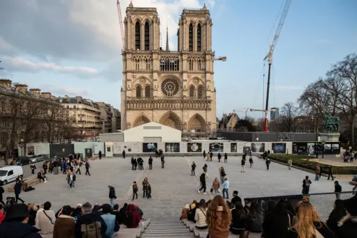 La cathédrale Notre-Dame de Paris a retrouvé la charpente de sa nef. (Illustration).