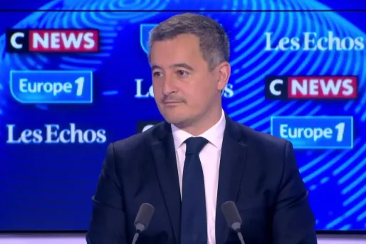Gérald Darmanin était l'invité du Grand Rendez-vous ce dimanche.