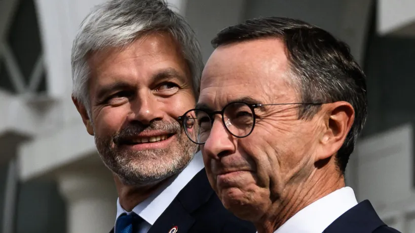 Sprint final dans la course à la présidence des Républicains : Retailleau et Wauquiez se disputent sur le volet macronien