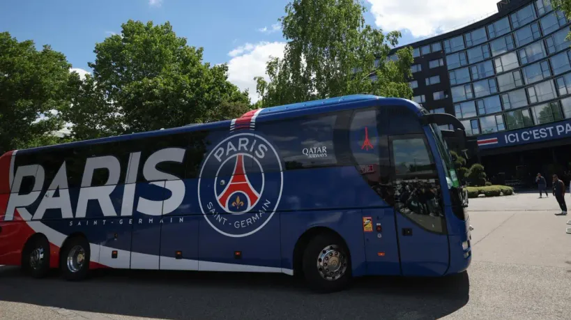 Bus du PSG (Photo d'illustration).